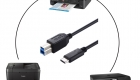 USB C to USB B Cable CUBP2010